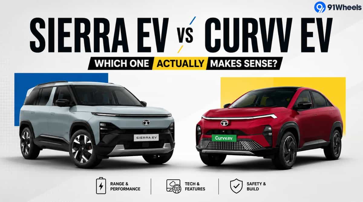 Tata Sierra EV vs Tata Curvv EV: Which One Actually Makes Sense? Tata Sierra EV vs Tata Curvv EV: Which One Actually Makes Sense?